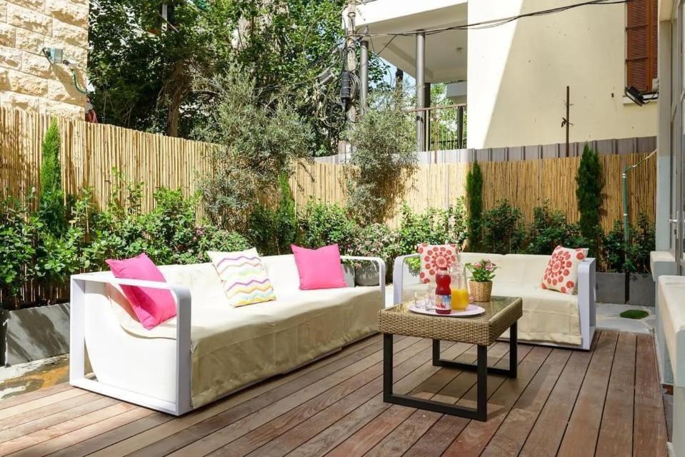 Garden Luxury Apartment By Nimi Group Tel Aviv Buitenkant foto