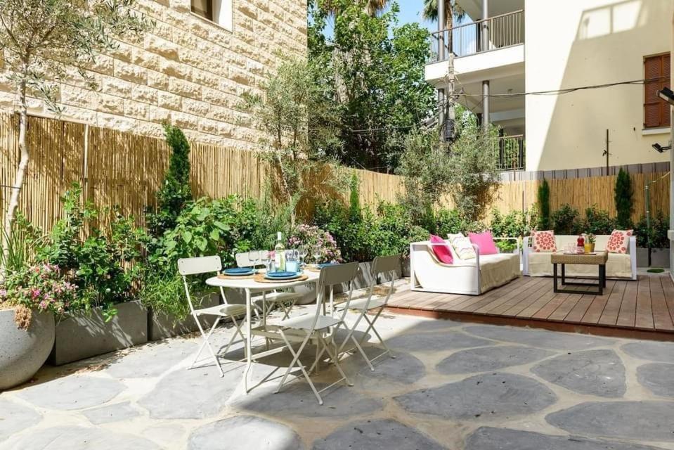 Garden Luxury Apartment By Nimi Group Tel Aviv Buitenkant foto