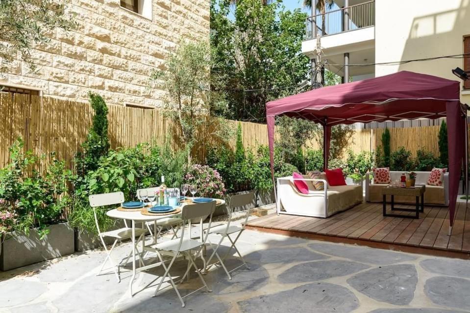 Garden Luxury Apartment By Nimi Group Tel Aviv Buitenkant foto